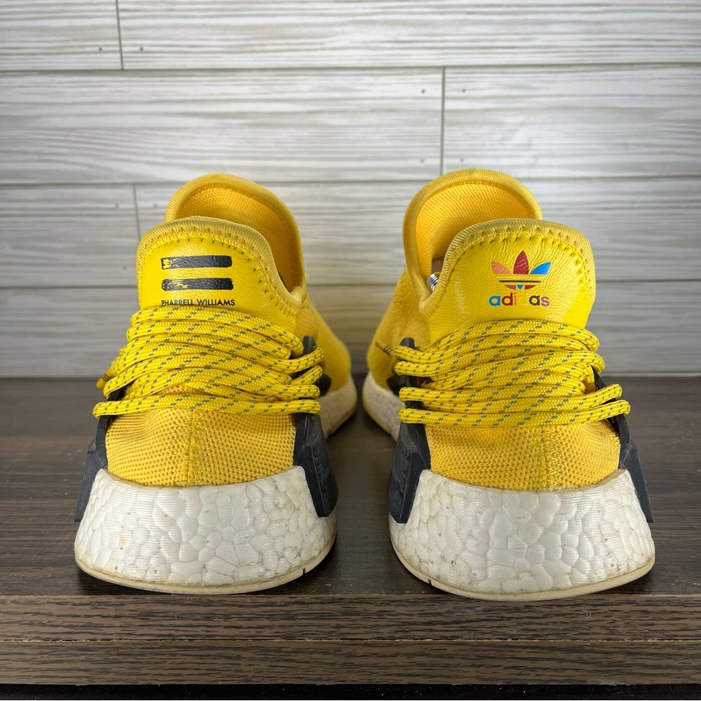 Adidas NMD Human Race Pharrell Yellow Men’s Shoes - Men’s Size‎ 9 - Picture 8 of 10